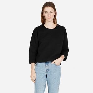 Everlane Ottoman Sweatshirt Black XS